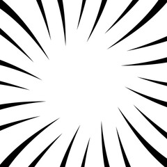 Obraz premium Comic Action Speed Frame