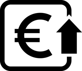 Obraz premium Cost reduction. Cost increase icon. Price reduced, discount icon. Financial vector illustration.