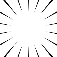 Obraz premium Comic Action Speed Frame