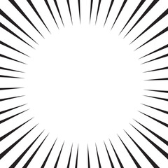 Comic Action Speed Frame