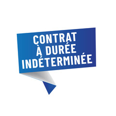 CDI - contrat à durée indéterminée