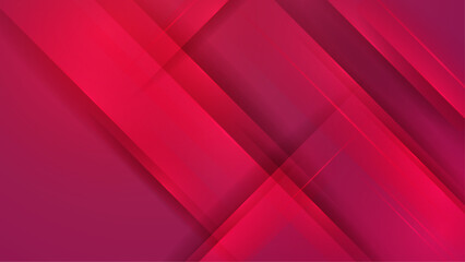 Fototapeta premium Abstract background with lines color of the year 2023 viva magenta vector