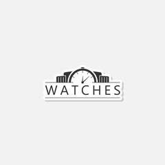 Watches frame logo sticker icon