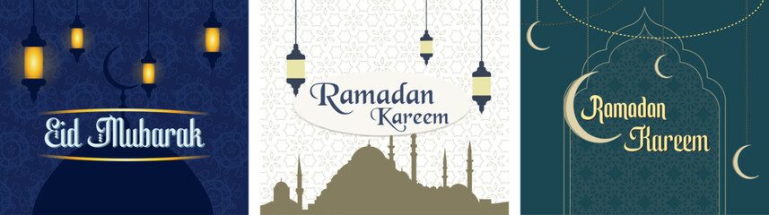 Ramadan Kareem/ Eid Mubarak pack