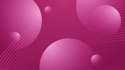 Dynamic abstract background. Gradient color with dots and wavy shape.
