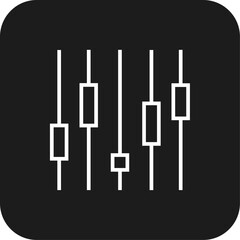Graph Data analysis icon with black filled line style. chart, diagram, report, information, infographic, analytics, statistics. Vector illustration