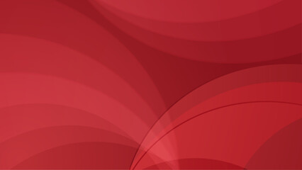 Red abstract background. Dynamic shapes composition. Cool background design for posters. Vector illustration