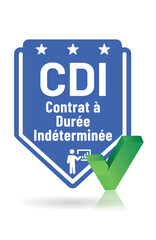 CDI - contrat à durée indéterminée 