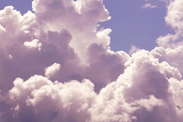 cumulonimbus clouds in the sky, thunderheads