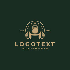 fitness logo design luxury