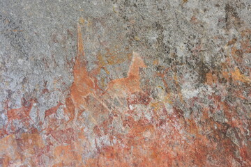 Matobo National Park cave paintings - 588256459