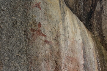 Matobo National Park cave paintings - 588256494