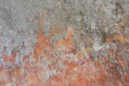 Matobo National Park cave paintings