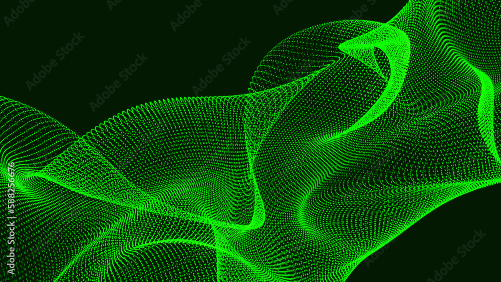 Poster premium background design with diagonal dark green line pattern. abstract decoration. 3d vector illu
