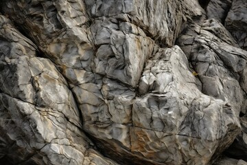 Rock Texture - Close-up of a Rough and Textured Stone Surface