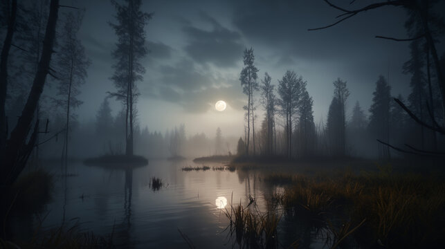 Swamp Night Images – Browse 8,654 Stock Photos, Vectors, and Video | Adobe  Stock