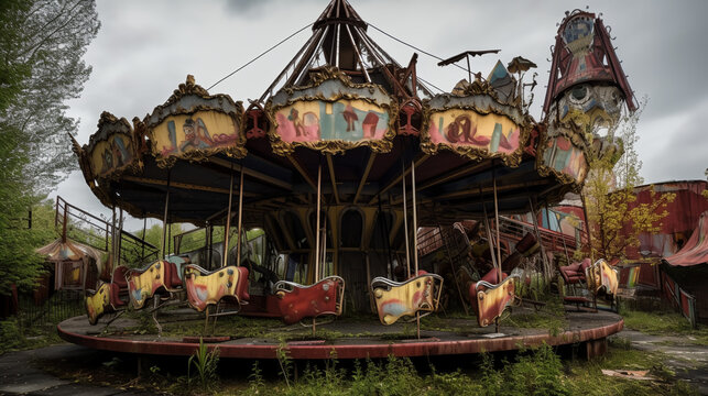 carousel in the park