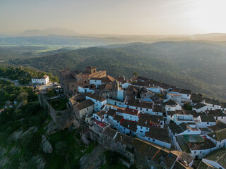 Fototapeta premium Castillo de Castellar de la Frontera en la provincia de Cádiz, España