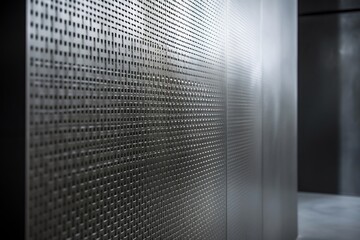 wall of an office building 