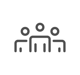 Credit rating related icon outline and linear symbol.	
