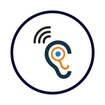 audio, audiology, ear, WIFI, audiology icon