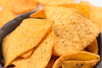 Corn nachos chips
