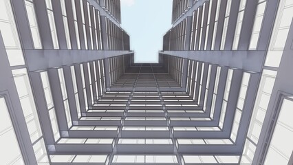 building to the sky