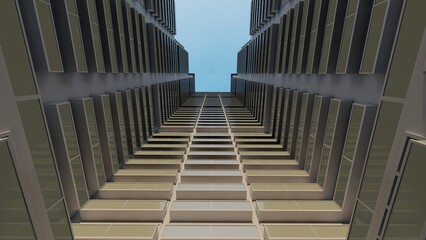 building to the sky