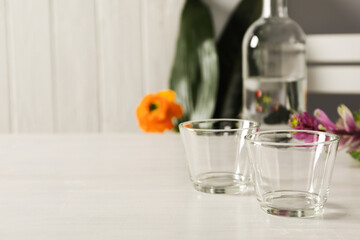 Traditional Japanese alcoholic drink - Sake, traditional asian drinks concept