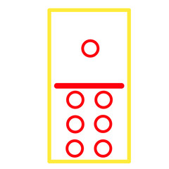 Domino line Game