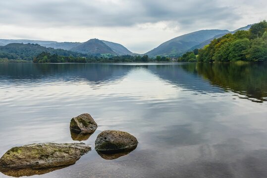Beautiful shot of the nature around Grassmere in the Lake District National Park