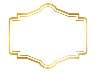 decorative frames banner label collection png transparent background transform Your designs with gold frame