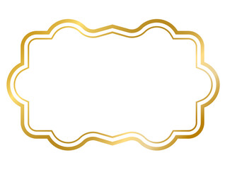 decorative frames banner label collection png transparent background transform Your designs with gold frame