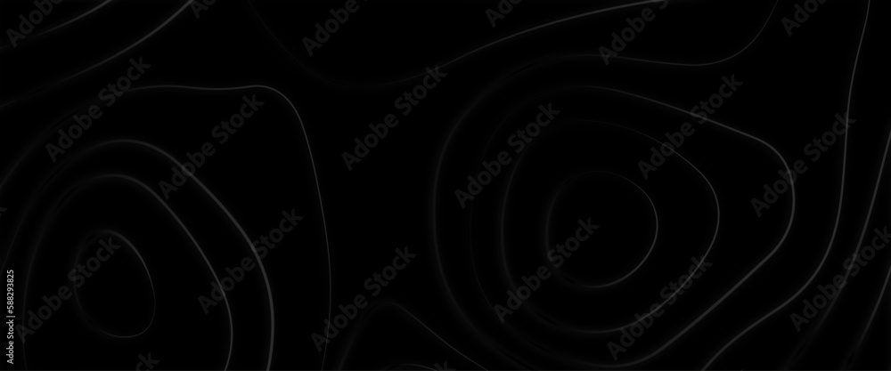 Poster topographic map background concept. topo contour map. rendering abstract illustration. valleys and m