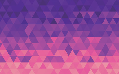 三角形の幾何学模様の背景