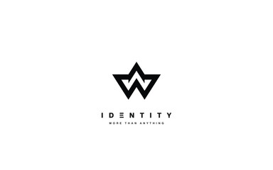 Fototapeta premium Trendy logo template with modern style.