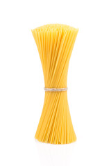 Uncooked pasta spaghetti macaroni