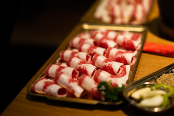 Fat Beef Food Roast Meat Raw Material Hot Pot