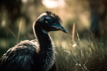 Impressive emus in the wild. Generative AI