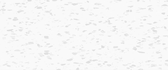 Quartz surface white for bathroom or kitchen countertop, white terrazzo flooring texture background. realistic raster pattern of mosaic floor with natural stones, granite, marble, quartz, concrete. 