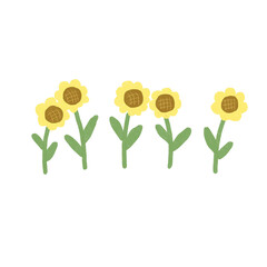 sunflower with a smile