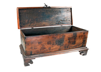 old wooden chest