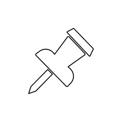 button icon on a white background, vector illustration