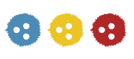 coconut icon on a white background, vector illustration