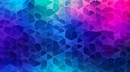 Fototapeta premium Abstract pink purple and blue background with triangles
