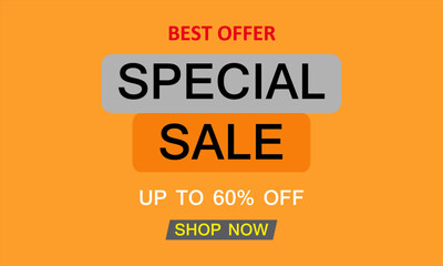 Best offer special sale banner