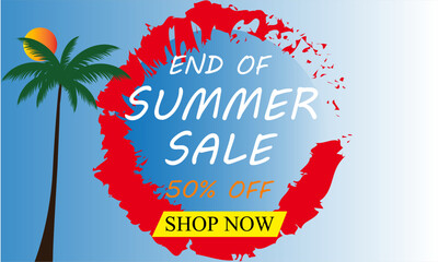 End of summer sale