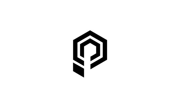 alphabet P logo