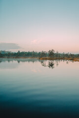 Fototapeta premium October sunrise Latvia