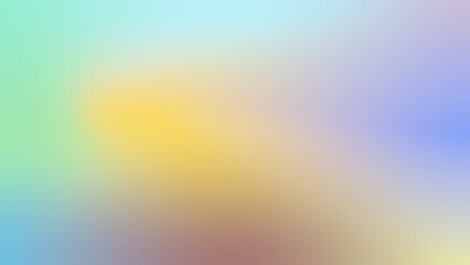 Mesh Blurred colored abstract background. Smooth transitions of iridescent colors. Colorful gradient. Rainbow backdrop flat